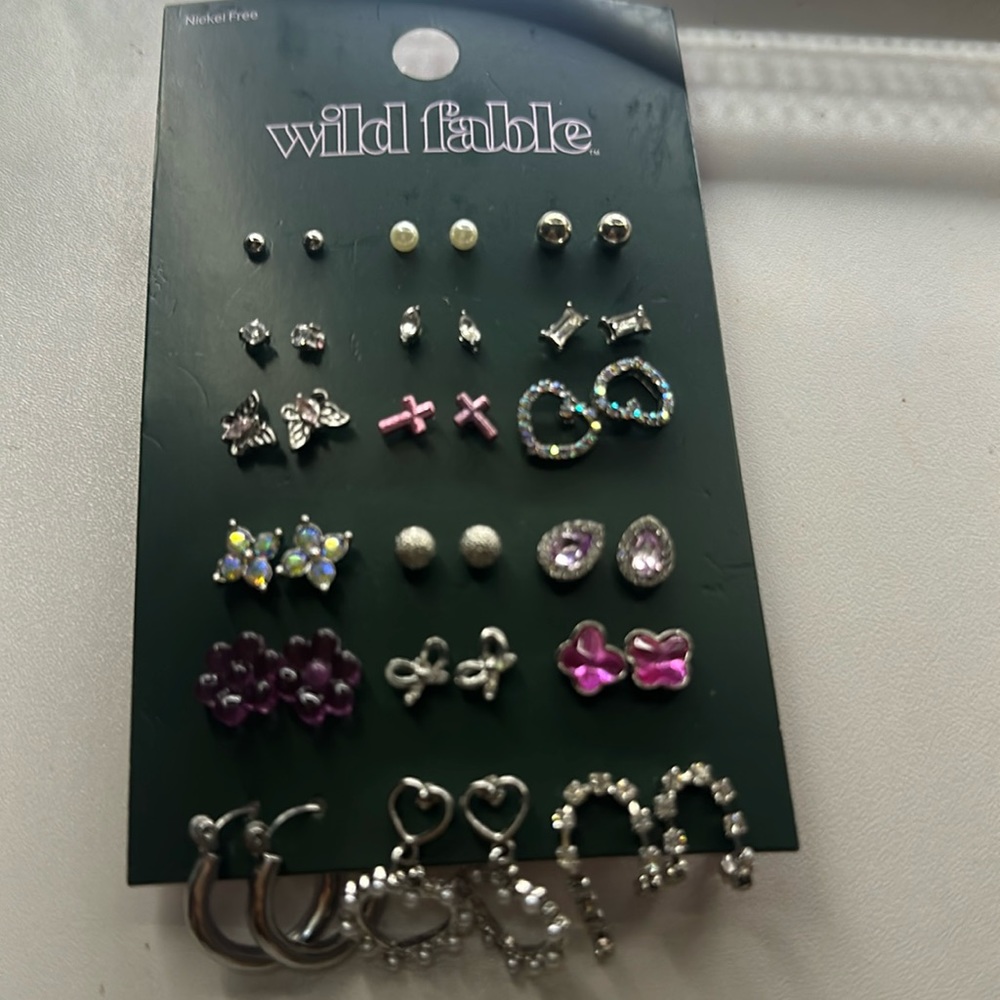 18 pair earrings